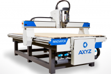 New small-format AXYZ router has enhanced performance-to-cost capability