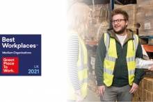 Ironmongery Direct recognised as one of the UKs ‘Best Workplaces 2021’
