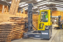 Combilift trucks help digital growth for English Woodlands Timber