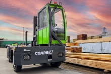 Combilift unveils new electric sideloader