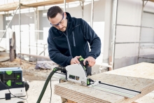 The new TS 60 K plunge-cut saw from Festool 