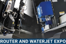 AAG router and waterjet event