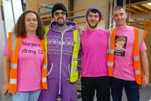 HPP staff fundraise for Harper’s Army
