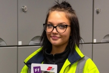 Trailblazer Ellie features in A-Z of female apprentices