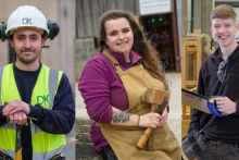 Three future carpenters are Screwfix trade apprentice finalists