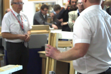 Leitz Tooling returns to Leeds College of Building with ‘A+’ rated timber window production seminar